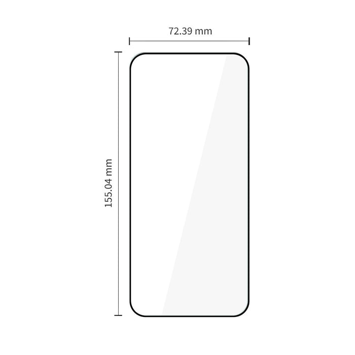 Tech-Protect Quick Set+ 2-Pack Tempered Glass for Samsung Galaxy S26+ - Black