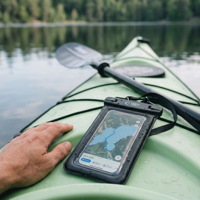 Tech-Protect UWC7 Waterproof Case 6.9" - Black