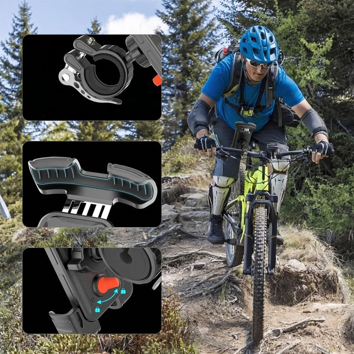 Tech-Protect V7 Handlebar Mount - Black