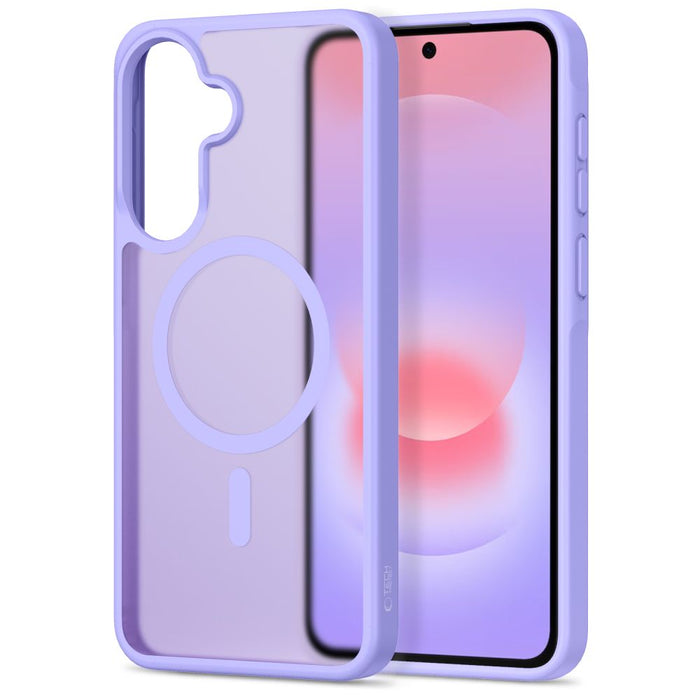 Tech-Protect Magmat MagSafe Case for Samsung Galaxy A57 5G - Matte Purple