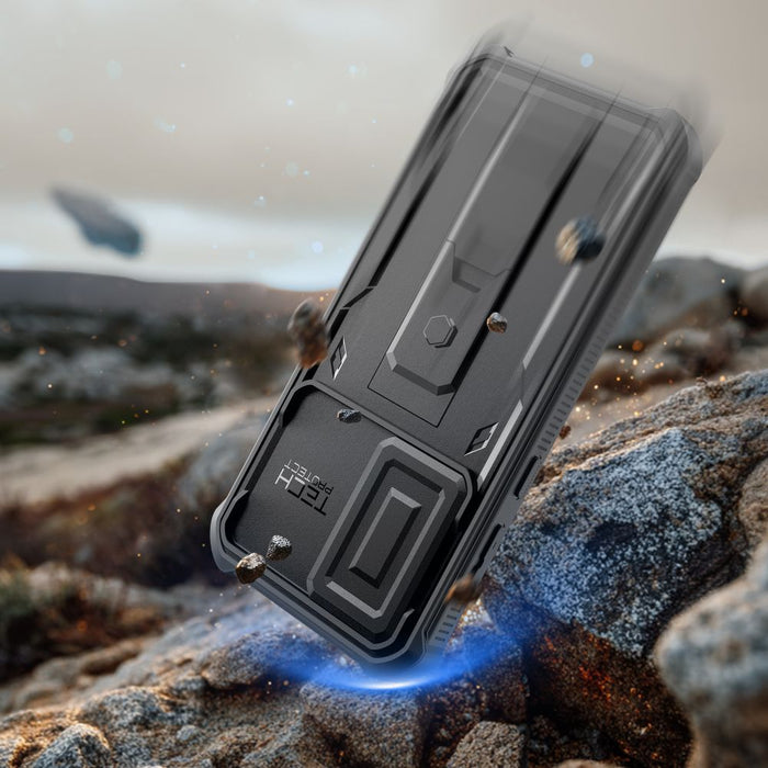 Tech-Protect Kevlar Cam+ 2-Set Case for Samsung Galaxy A57 5G - Black