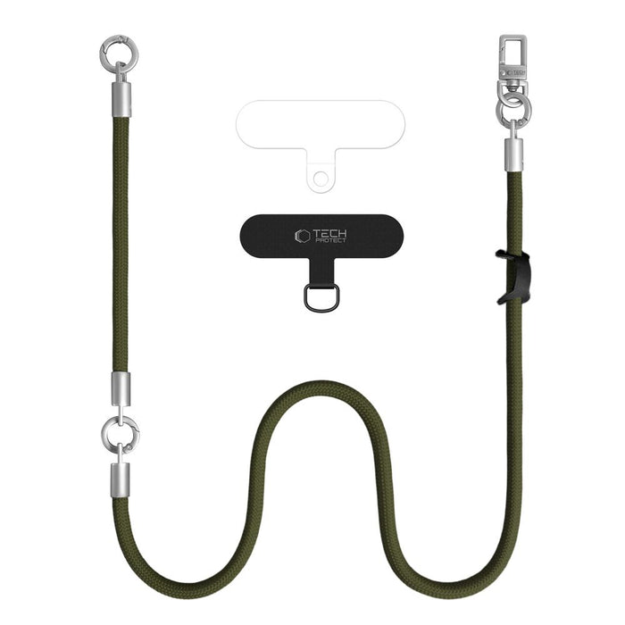 Tech-Protect C10S Rope Phone Lanyard - Green