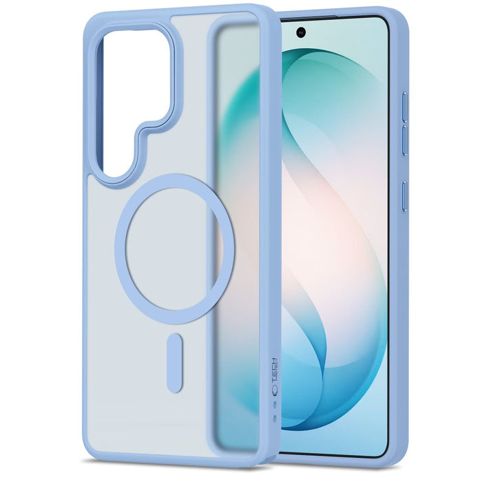 Tech-Protect Magmat MagSafe Case for Samsung Galaxy S26 Ultra - Matte Blue