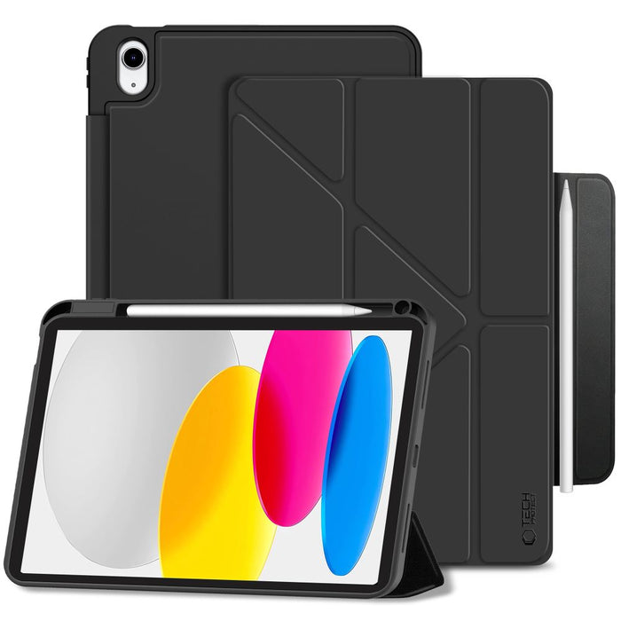Tech-Protect SC Pen Origami Case for iPad 10.9" 2022 / 2025 - Black