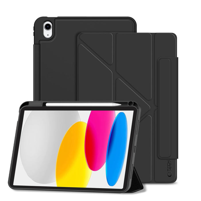 Tech-Protect SC Pen Origami Case for iPad 10.9" 2022 / 2025 - Black