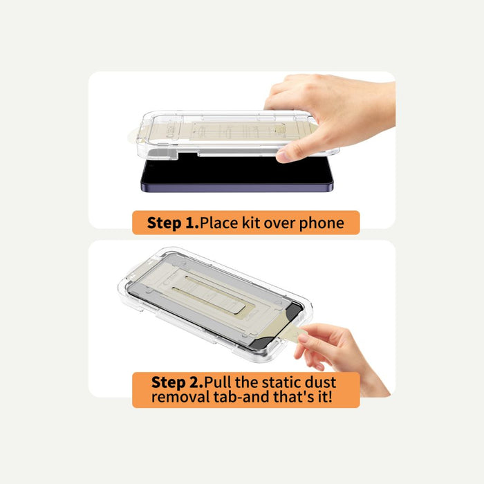 Tech-Protect Quick Set AR+ Anti-Reflective Glass for Samsung Galaxy S26 Ultra - Black