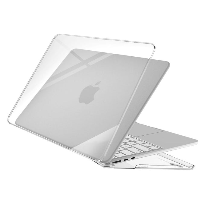 Tech-Protect Softshell Case for MacBook Air 13" 2023 / 2024 / 2025 / 2026 - Transparent