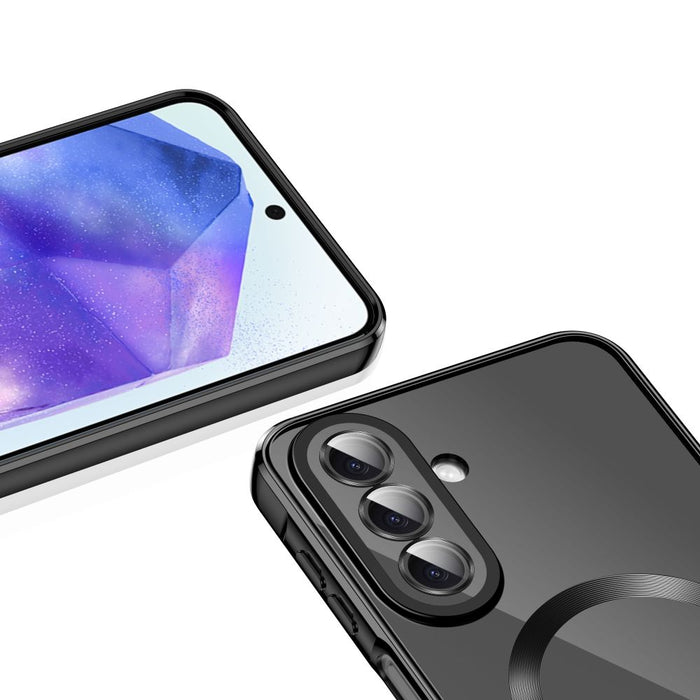 Tech-Protect MagFlex MagSafe Case for Samsung Galaxy A27 5G - Clear Black