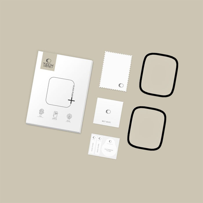 HYBRID GLASS TECH-PROTECT GLASS FLEX+ 2-PACK XIAOMI REDMI WATCH 6 BLACK