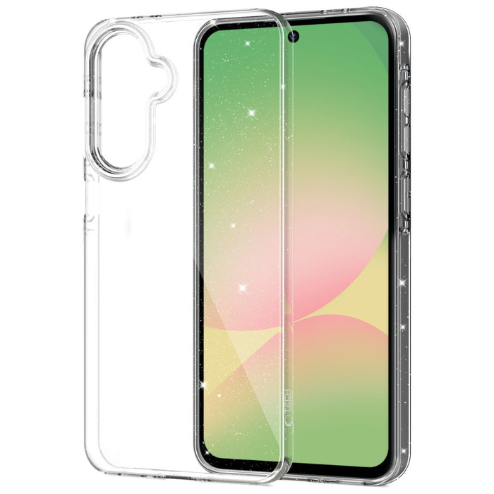 Tech-Protect FlexAir Case for Samsung Galaxy A27 5G - Clear and Glitter