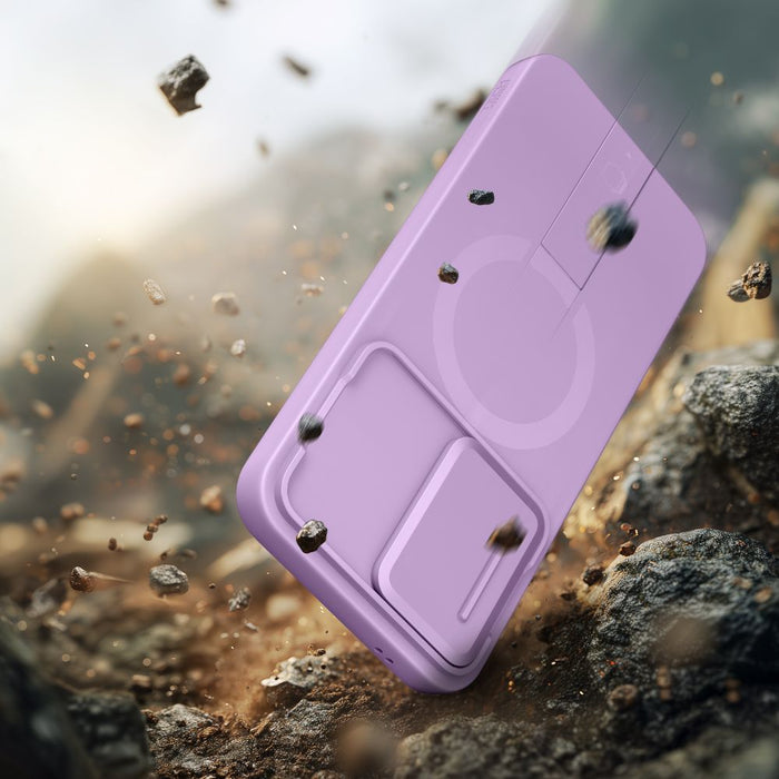 Tech-Protect Kevlar Aura MagSafe Case for Samsung Galaxy A57 - Purple