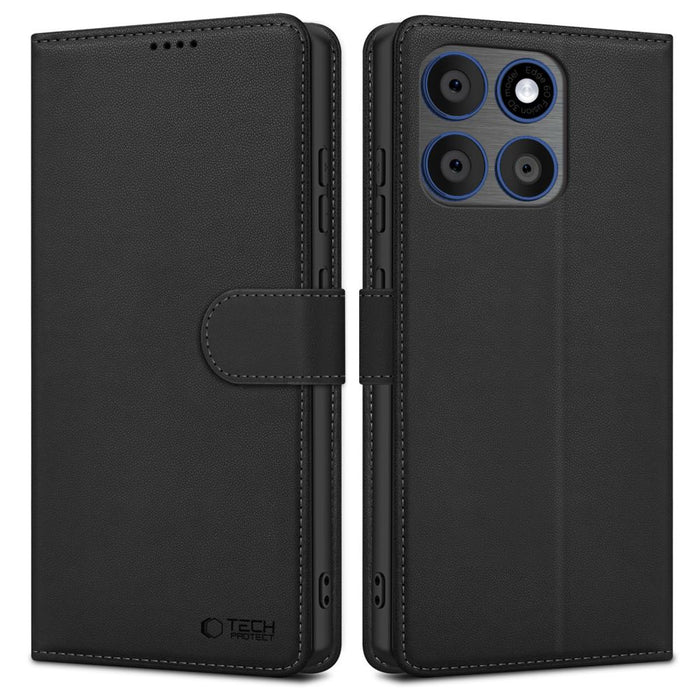 Tech-Protect Wallet Case for Motorola Edge 70 5G - Black