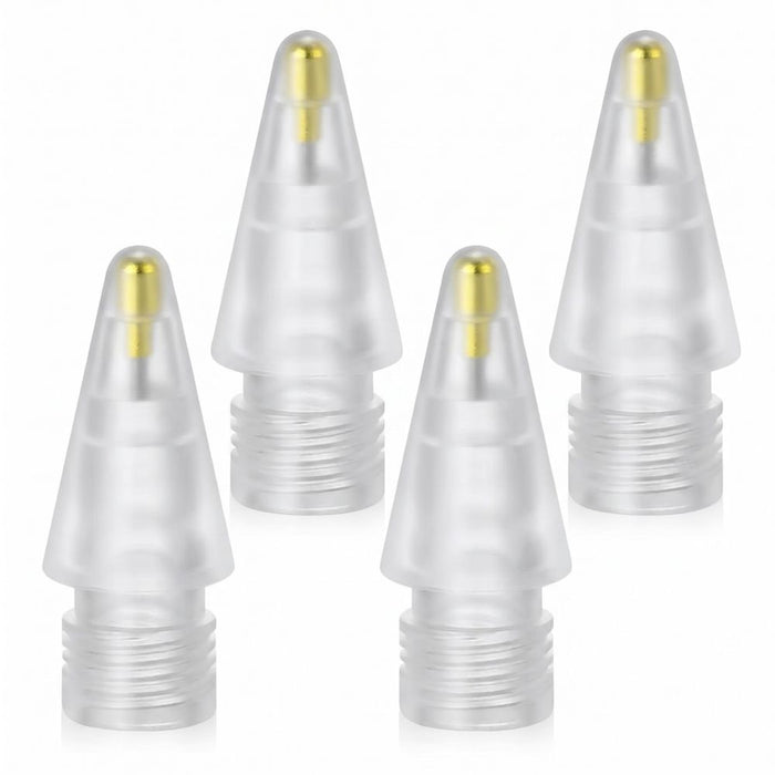 Tech-Protect Stylus Tips 4-Pack Replacement Tips for Apple Pencil - Clear