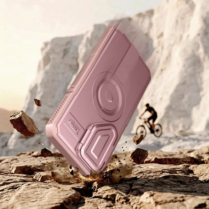 Tech-Protect Kevlar MagSafe 2-Set Case for Samsung Galaxy S26 Ultra - Pink