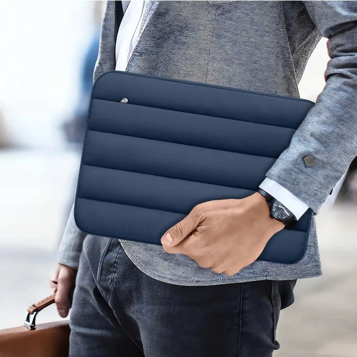 Tech-Protett Fluffy Laptop Bag 15-16 - Navy Blue - Laptop bags<<<HurtelXML