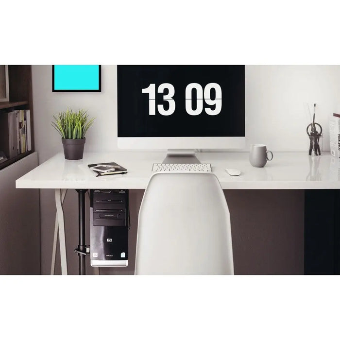 Techly ICA-CS 63 CPU holder Desk-mounted CPU holder Black - MountsKOM-UCH<<<ComputersKOM<<<ActionPL