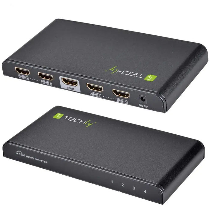 Techly Splitter HDMI 4 way 4K*2K IDATA HDMI-4K4 - Switches and splittersPER-SPL<<<Input / Output DevicesPER<<<ActionPL