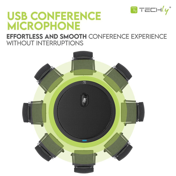 Techly ICC SH-22 microphone Black Conference microphone