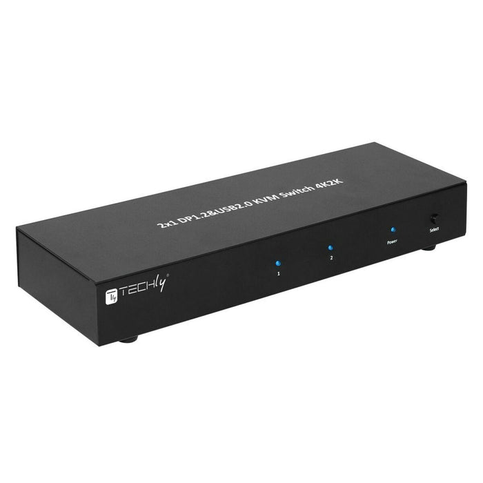 KVM switch Techly DP-KVM2