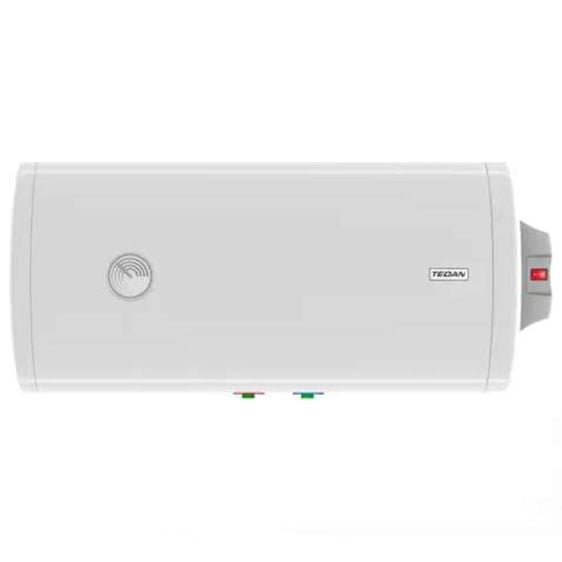Boiler TEDAN Classic INOX 80 liters, horizontal, stainless, el. terminals on the right, 3 kW