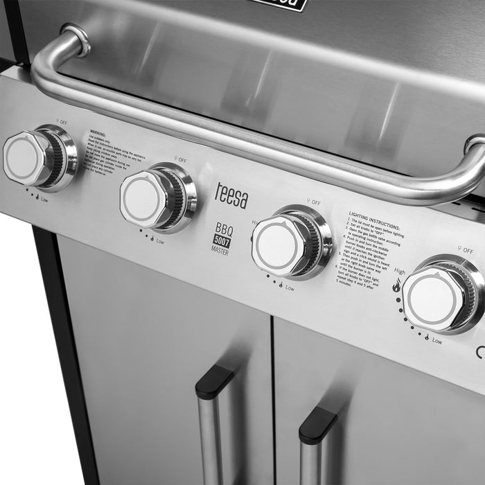 TEESA GAS GRILL BBQ 5007 5 BURNER TSA0251