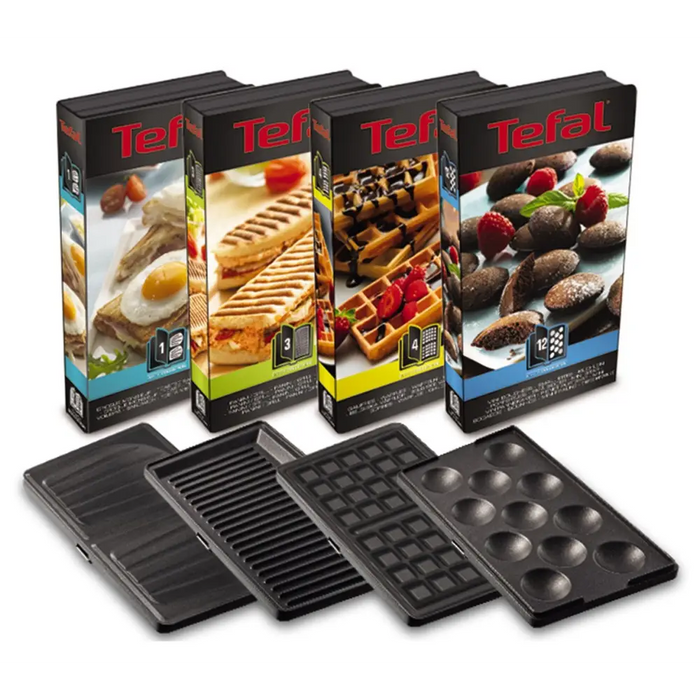 Tefal SW854D sandwich maker 700 W Black Stainless steel - ToastersAGD-OPK<<<Home Appliance - ProductsAGD<<<ActionPL
