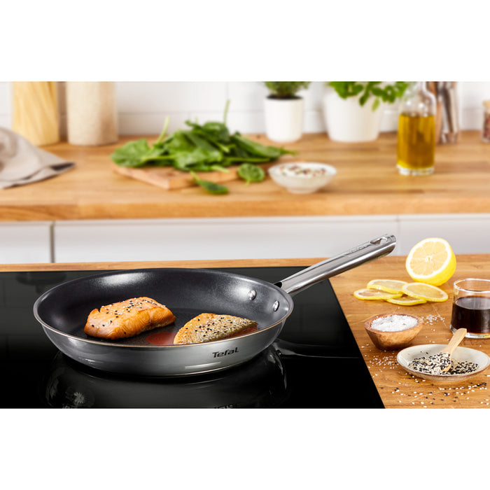 2 PIECE PANS SET G732S255 TEFAL DUETTO