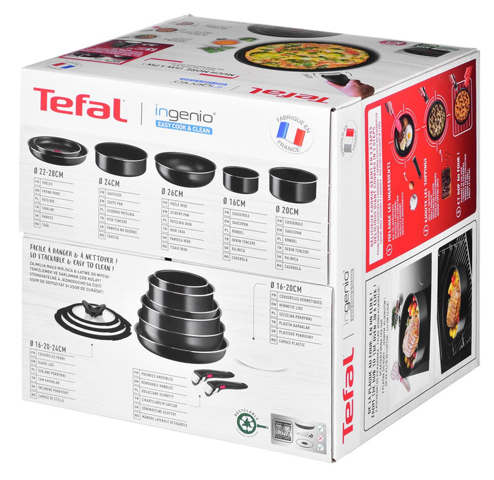 TEFAL Ingenio Easy Cook Clean 13 piece pot set