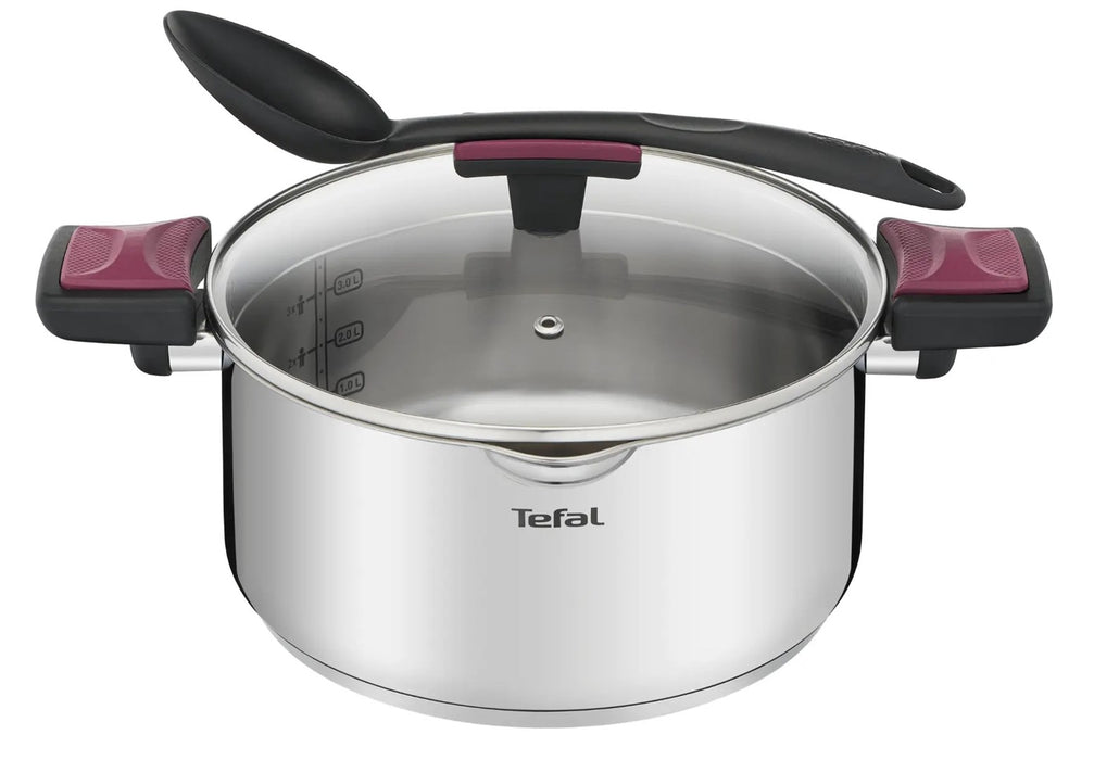 Zestaw garnków TEFAL Cook & Clip 10 elem. G723SA74