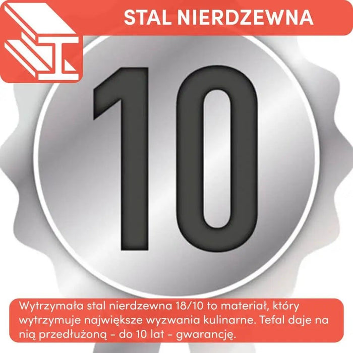 Zestaw garnków TEFAL Cook & Clip 10 elem. G723SA74