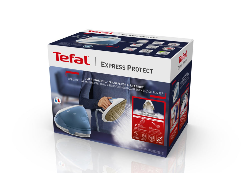 Steam station TEFAL Express Protect SV9202E0, 7.5 bar, 520 g/min