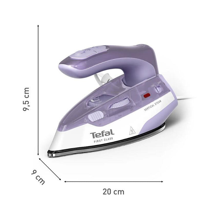 Steam iron TEFAL DB1612E0 First Class, foldable and compact, suitable for travel