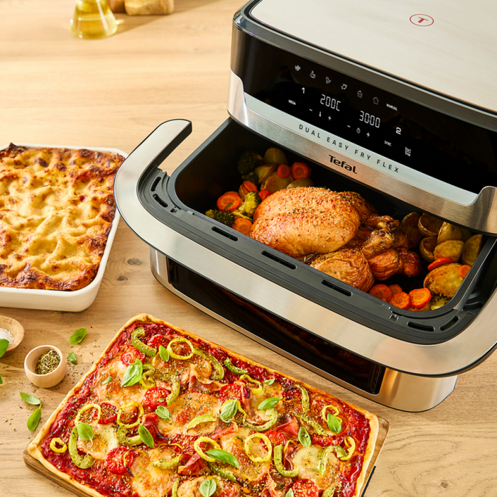 Dual-zone Deep Fryer TEFAL Dual Easy Fry Flex EY922DE0