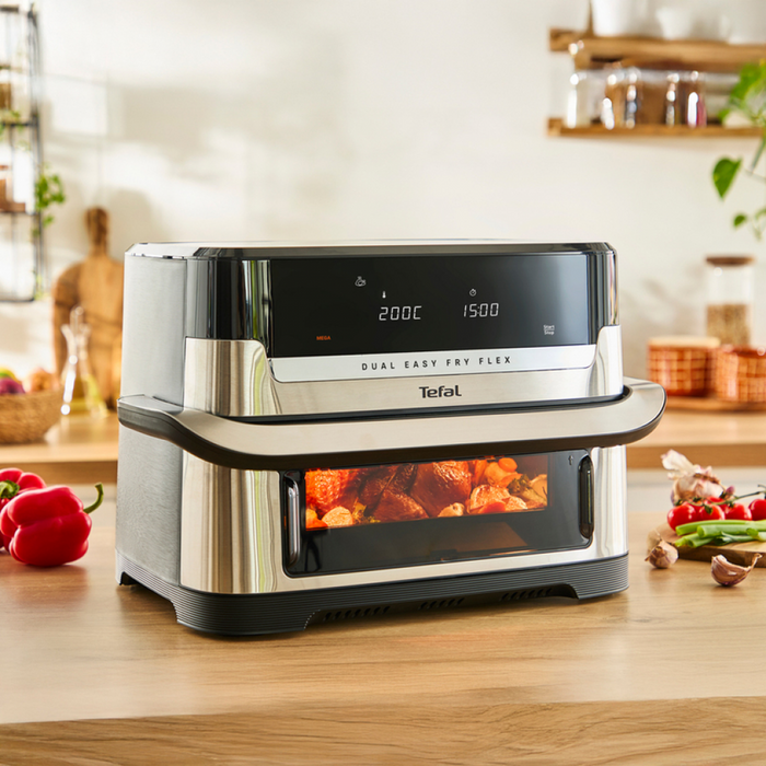 Dual-zone Deep Fryer TEFAL Dual Easy Fry Flex EY922DE0