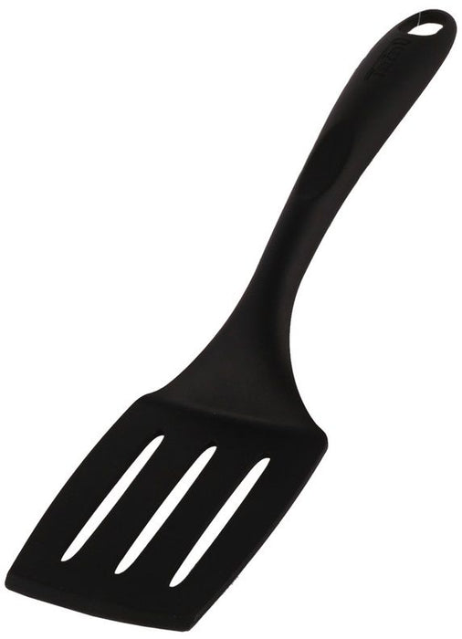 Tefal 2743712, Bienvenue, Slotted spatula, Kitchen tool, With holes, Up to 220°C, Dishwasher safe, black