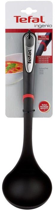 Tefal K2060114, Ingenio, Ladle, Kitchen tool, Termoplastic, 40.4x10x3.4cm, Up to 220°C, Dishwasher safe, black