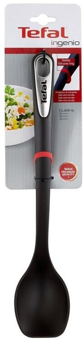 Tefal K2060514, Ingenio, Spoon, Kitchen tool, Termoplastic, 39.8x9x4.6cm, Up to 230°C, Dishwasher safe, black