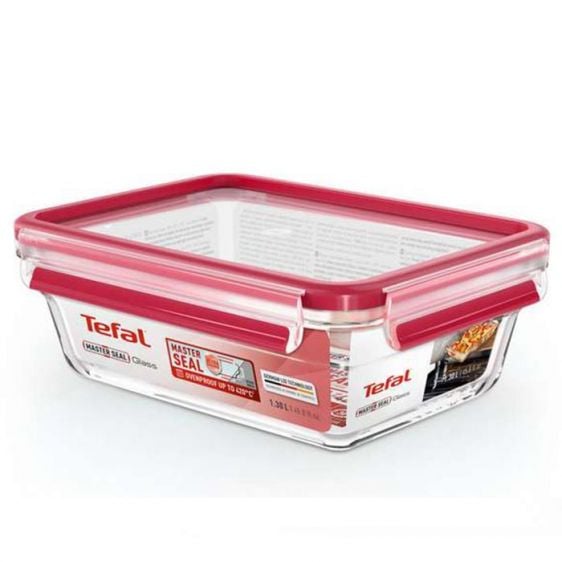 Food container TEFAL N1041010 MSEAL 1.3L, glass