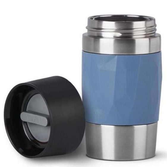 Thermal cup TEFAL N2160210 Travel Mug Compact 0.3l blue