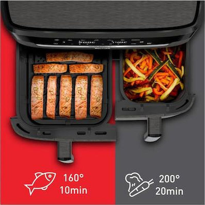 Cooking appliance Tefal EY942HE0 XXL DUAL EASY FRY COAL EU