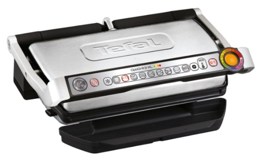 TEFAL GC724D12 OPTIGRILL+ XL AUTOMATIC PROGRAMS, GREY, 2000 W