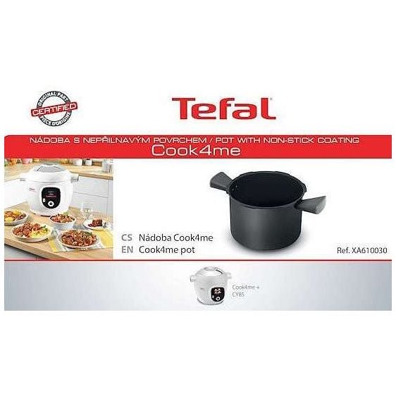 Replacement cooking bowl for TEFAL Cook4Me XA610030