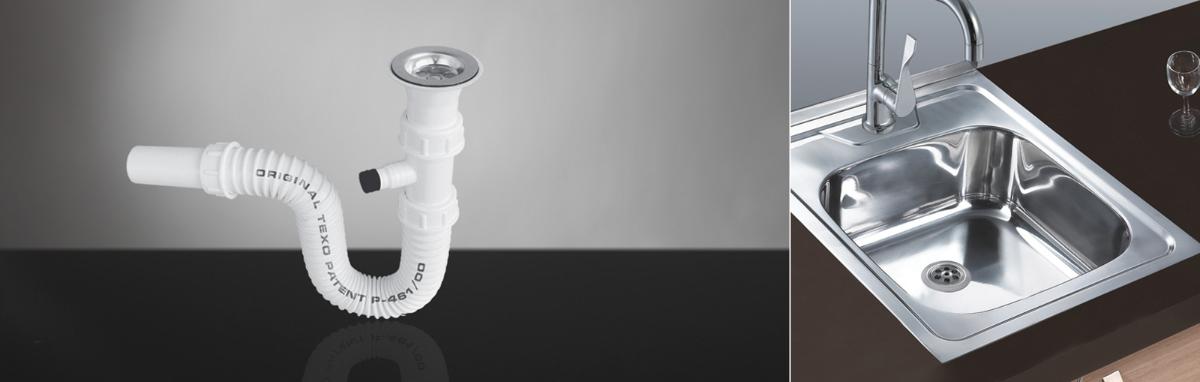 SINGLE SIPHON FOR KITCHEN TEHO S00019