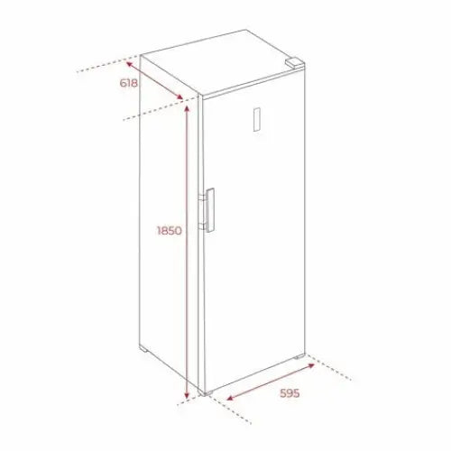 Teka RSL 75640 SS fridge Freestanding 362 L E Stainless steel - Freestanding refrigerator-freezers