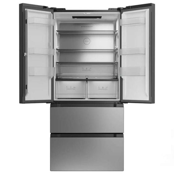 Refrigerator with freezer TEKA RFD 77825, 516 l, No Frost, 189.8 x 83.3 cm, stainless steel