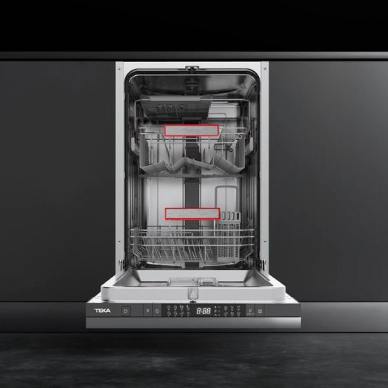 Built-in dishwasher TEKA DFI 44800, 45 cm, 10 place settings