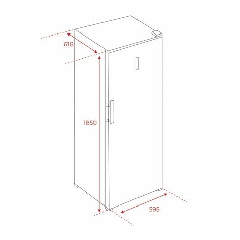 Teka RSL 75640 SS fridge Freestanding 362 L E Stainless steel