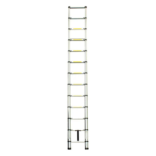 TELESCOPIC ALUMINUM LADDER GRASKO 3.8 M - Строителни стълби и скелета<<<Строителни материали<<<Praktiker