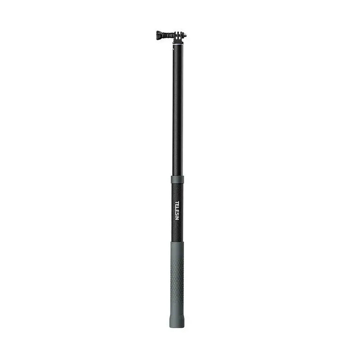TELESIN 2nd gen 1,2 meter tube carbon selfie stick GP-MNP-002 - Booms and selfie sticks<<<Mounts<<<Tripods<<<Selfie