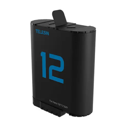 TELESIN lithium battery for GoPro Hero 12/11/10/9 (blue) - For sports cameras<<<Accessories<<<Photo